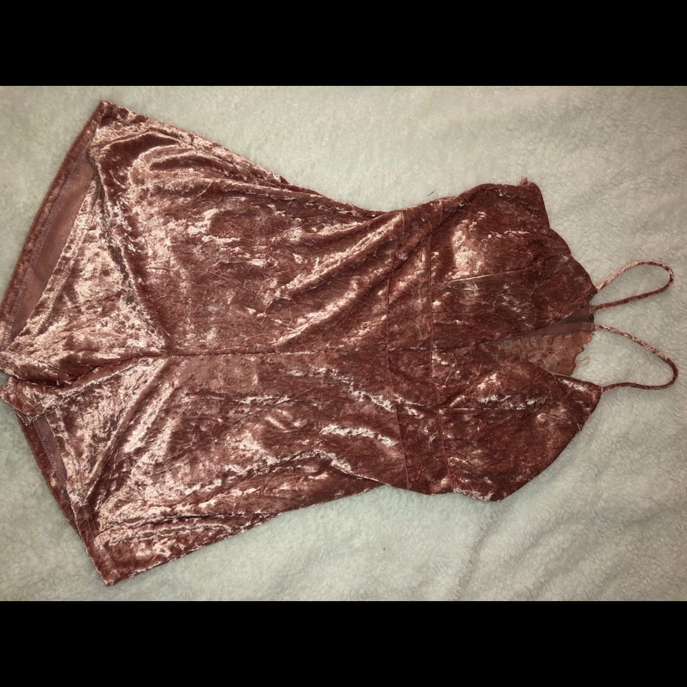 Rose romper lace back